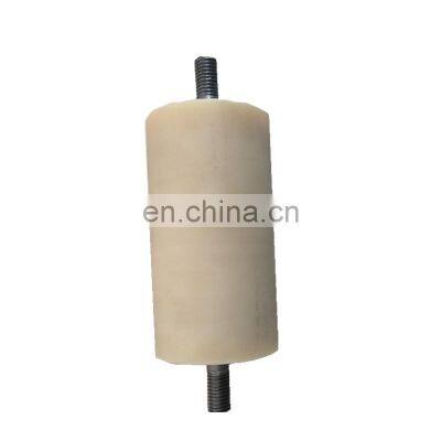 Customized mine polyurethane roller polymer roller nylon rod for underground steel wire rope