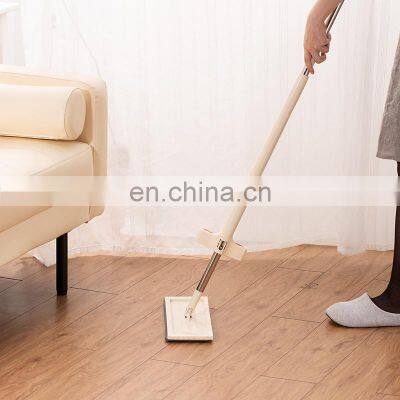 Mop and Bucket Set Microfiber Mop With Bucket Floor Cleaning System Flat Floor Mop for Hardwood Tile Laminate Marble photo-2