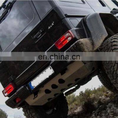 Factory 4WD Car Parts Stainless Steel Wide Rear Skid Plate for G Class W463 G63 Front Guard