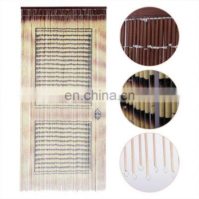 Best Seller Doorway Bamboo Beaded Door Curtain Cheap Beaded Painted Door Curtain Wholesale