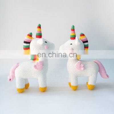 Hot Selling Unicorn Amigurumi Crochet Doll Free Pattern for KID High Quality Vietnam Supplier Cheap Wholesale