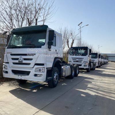 CNG LNG Powered Euro 4 Euro 5 Second Hand 6x4 Howo Tractor Truck Used Tractor Trucks photo-4