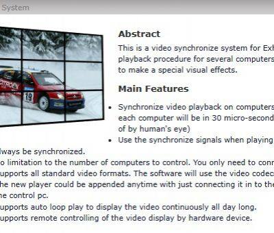 Video Synchronize System