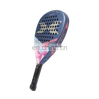 Factory Beach Tennis Padel Middle Balance Professional 3k Carbon Padel Paddle Racket photo-3