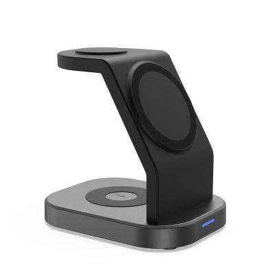 Fast Charging 15W Magnetic Wireless Car Mount Stand Charger With Phone car wireless charger