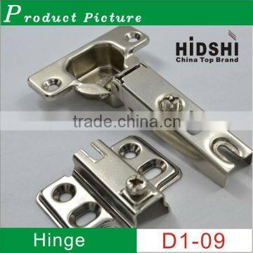 Slide -on cabinet hinge