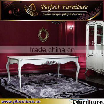 Solid Hand Carved Wooden Dining Table Designs NC120624