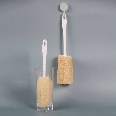 Natural Boar Bristle Brush New Soft&hard Loofah Bath Back Brush With Long Wooden Handle Body Massage Brush photo-5