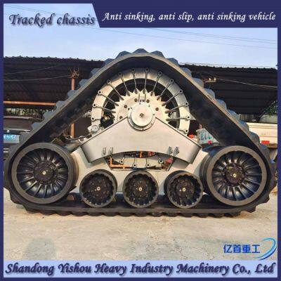 Upgrade the Performance of the Deere Harvester, With Large Track Type Triangular Wheels Capable of Making Circles photo-4