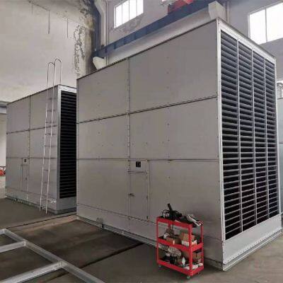 Перекрестно-поточный охладитель с производительностью по обработке воды 125 т, квадратной формы и изготовленный из цельного стального материала, с стабильной работой