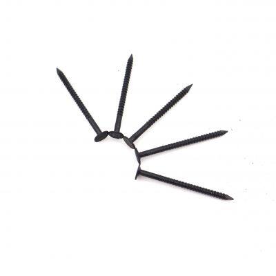 Q195 Material Construction Screw Shank Nails With Mill Test Report photo-5