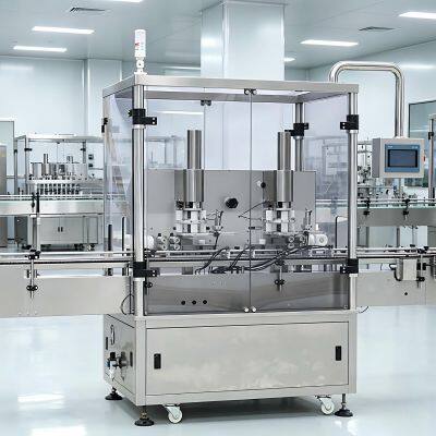 Automatic U-Type Cotton Insertion Machine With Siemens HMI & Production Counter