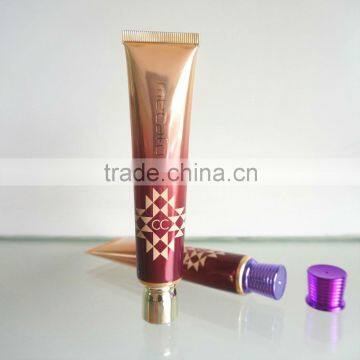 30mll CC cream tube plastic tube for cosmetic packaging with screw cap