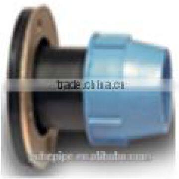 100%pure material high quality pp pipe fittings flange