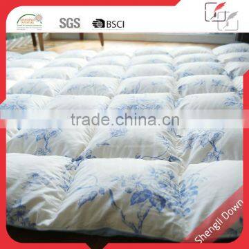 Natural Goose Feather Thick Home Bed Mattress Toppers