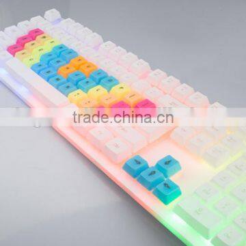 Factory Professional Wired RGB Colrful Backlit Gaming Keyboard photo-6