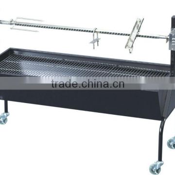 rolley charcoal bbq grill /lamb pig roaster