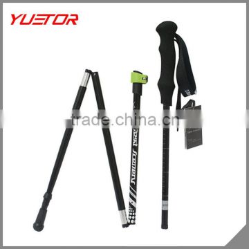 Alumin Alloy 6061 Fast Flik Lock 5 Foldable Walking Stick