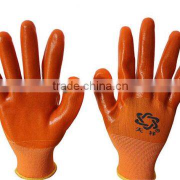 13 gauges nylon PVC coated gloves