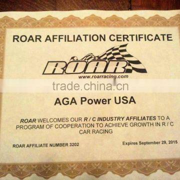 5200mah Hard Case AGA Power 4S Lipo Battery With Dean Bullet Connector 1/8 RC Car for Racing Rechargeable Battery photo-2