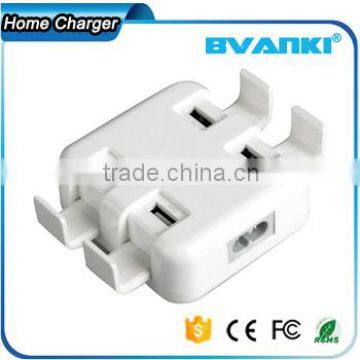 Hot new products for 2016 US/EU/UK plug USB 4 Port Desktop Charger/ Rapid Charging Station wall usb charger for iPhone charger