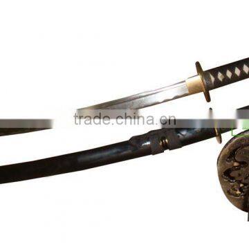 high quality damascus steel high carbon steel handmade katana samurai sword HK038