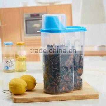 2016 Newest Simple Colorful Transparent Kitchen Tools Storage Jar photo-2
