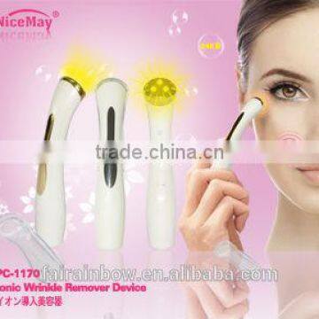 Finger Size Mini Eye Wrinkle Remover,Vibration Eye Massager with Induction Design