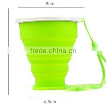 2015 Foldable Silicone Cup, Drinking Water Bottle, Silicon Cup photo-5