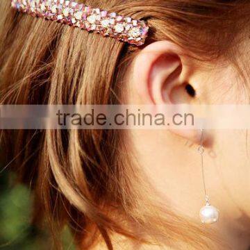 The Line Drops of Crystal Hairpinshair Clip,Hair Clasp photo-5