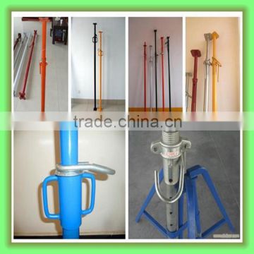 High strength 1-8m powder coated adjustable telescopic steel prop