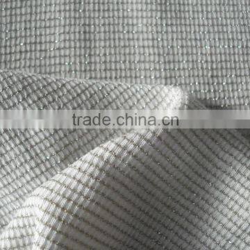 Rib knitted fabric jersey stretch sports feel