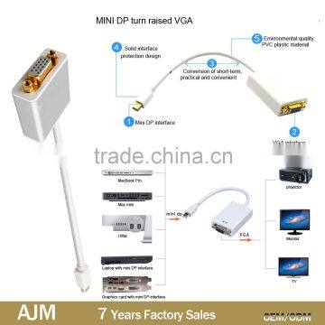 Mini DP TO Male VGA Adapter