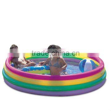 Inflatable 4-Ring Pool