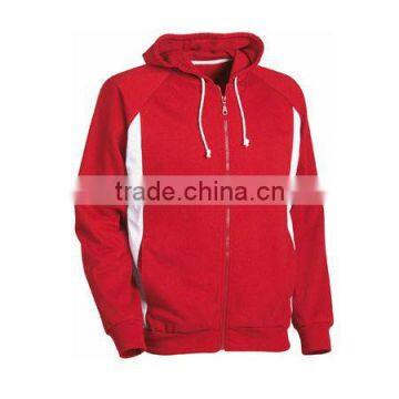 Red & White Hoodie