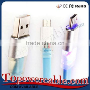 Flat Micro Usb Fast Charging Cord Cable Usb Link Cable