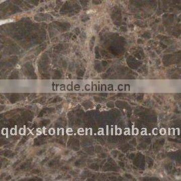 natural dark emperador marble slab and tile