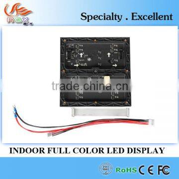 RGX indoor 6mm pixels and full color tube chip color smd led module p6