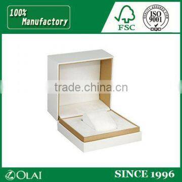 White Glossy Coated Paper Watch Packing Box