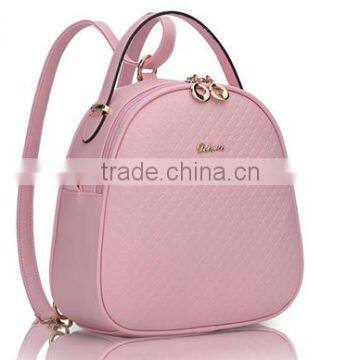 Chain Pattern Fashion Handbag New Leisure Girls PU Shoulder Backpack Bag photo-4