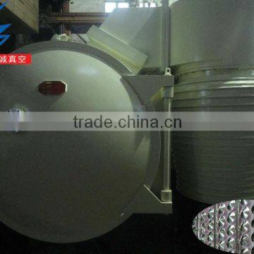 CCZK-1000 horizontal evaporation resin beads vacuum/plastic aluminum vacuum machinery/reflector vacuum coating machine