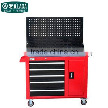 LAOA Heavy Duty Tool Trolley With Support Plate 5drawers Tool Trolley photo-2