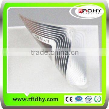 Asset tracking management uhf rfid inlay/rfid wet inlay for warehouse