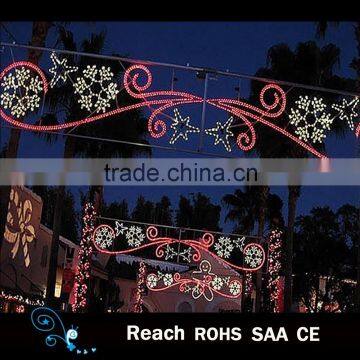 New design Christmas decoration LED Motif Lights led christmas Snowflake outdoor Street decoration