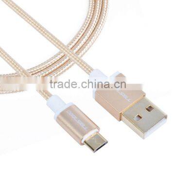 2015 hot selling new fashion design colored micro usb cable