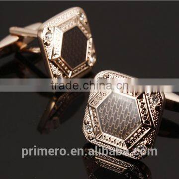 Jewelry Shirt Cufflink for Mens Brand Cuff Buttons Crystal Cuff Link High Quality Wedding photo-4