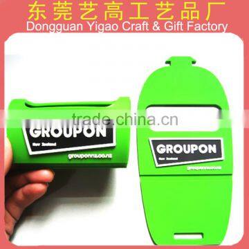 Soft PVC 3d mobile phone security holder, mobile phone holders