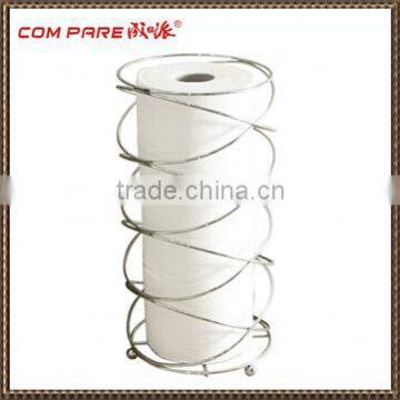 Hot sell chrome plating iron wire tissue stand