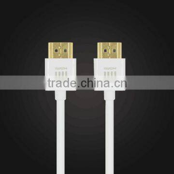 High speed black white hdmi cable male to male cable with Ethernet , supports 3D hdmi cable 1m 2m 3m 5m 10m length