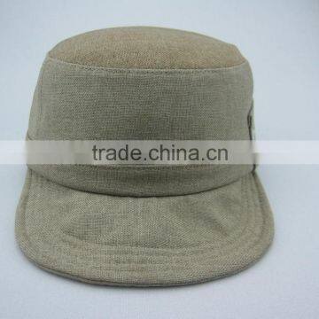 Custom elastic adjustable simple army cap for sale